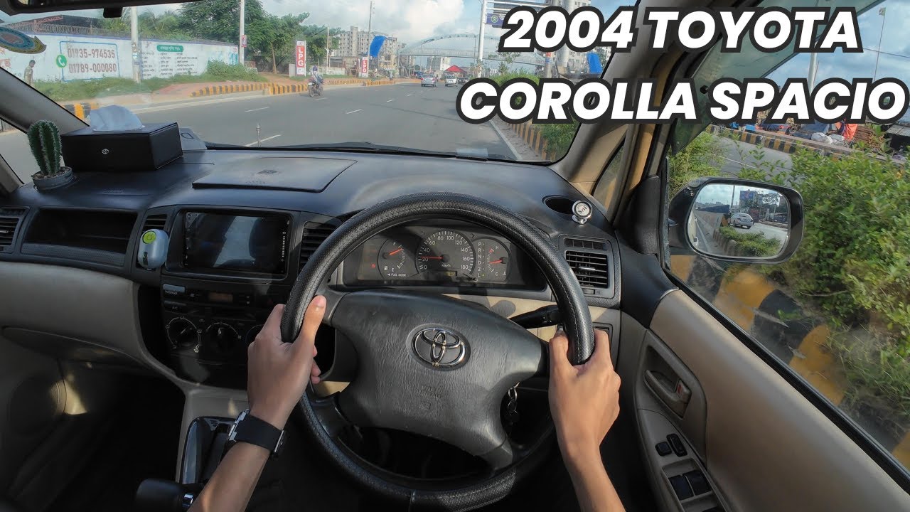 2004 Toyota Corolla Spacio - Driving Impressions (POV)