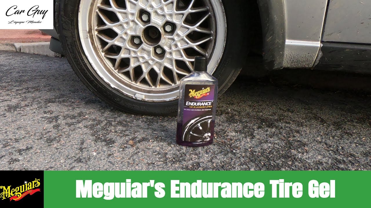 TEST : MEGUIARS ENDURANCE TIRE GEL