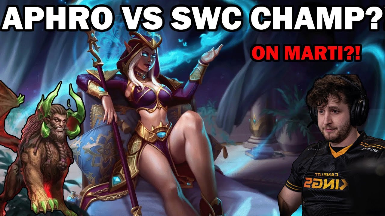 APHRODITE VS CAPTAINTWIG MARTICHORAS??? - Season 10 Masters Ranked 1v1 Duel - SMITE