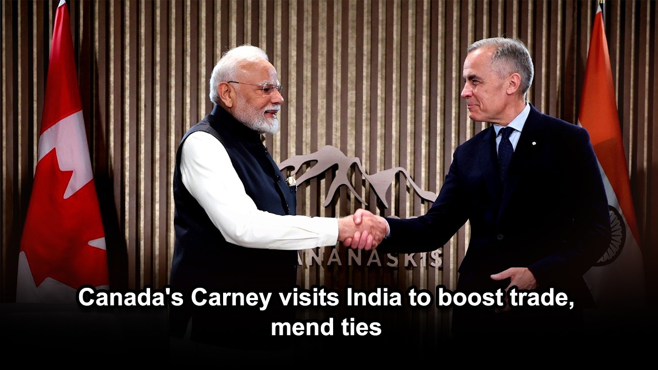Canada's Carney visits India to boost trade, mend ties