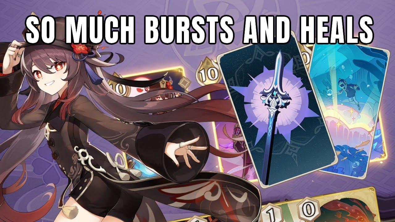 Hu Tao Gets Infinite Bursts With The New Rightful Reward Spear! | Genshin TCG