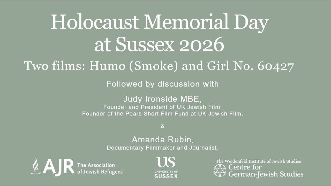 День памяти жертв Холокоста в Сассексе, 2026 год — обсуждение фильмов: «Хумо» (Дым) и «Девушка № ...