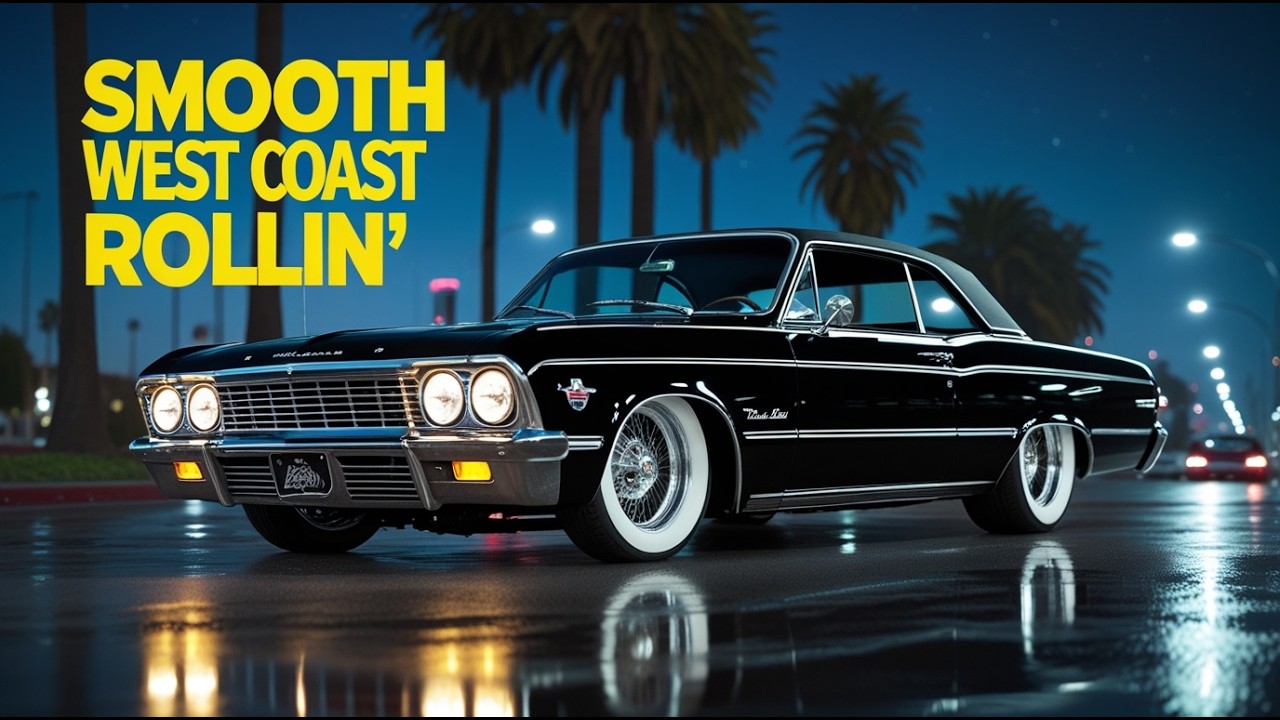 West Coast Lowrider Dreams 🚗 Smooth G-Funk & 90s Rap Mix for Chill Night Drive Sessions
