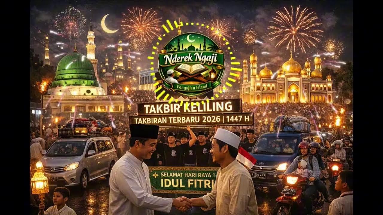 TAKBIR HARI RAYA IDUL FITRI 1447H, FULL NONSTOP. TERBARU #takbiran #takbirkeliling #idulfitri