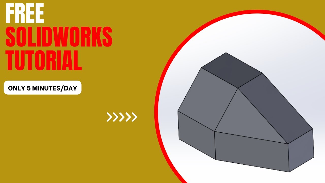 Solidworks Tutorial From ZERO (Lesson13) 👀 #creative #solidworks #learning