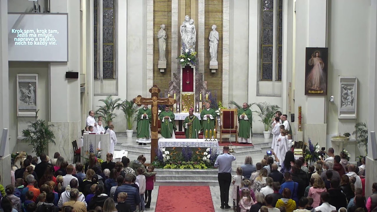 Sv. omša za účasti detí - téma 