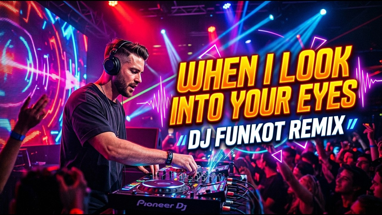 When I Look Into Your Eyes - FireHouse (DJ Funkot Remix) | Full Bass Party