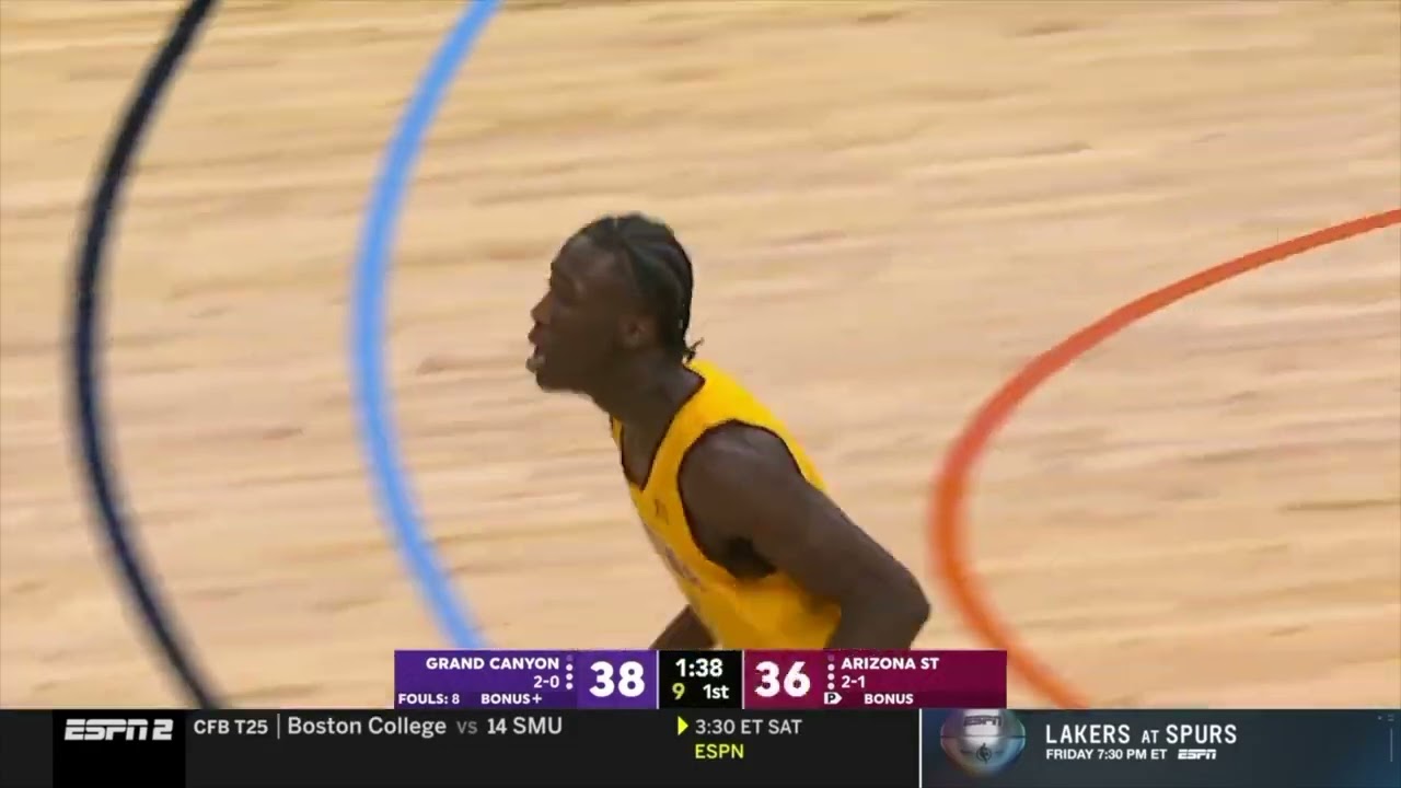 Joson Sanon 21 Points, 5 Three Pointers vs Grand Canyon | Full Highlights for Arizona State 11-14-24