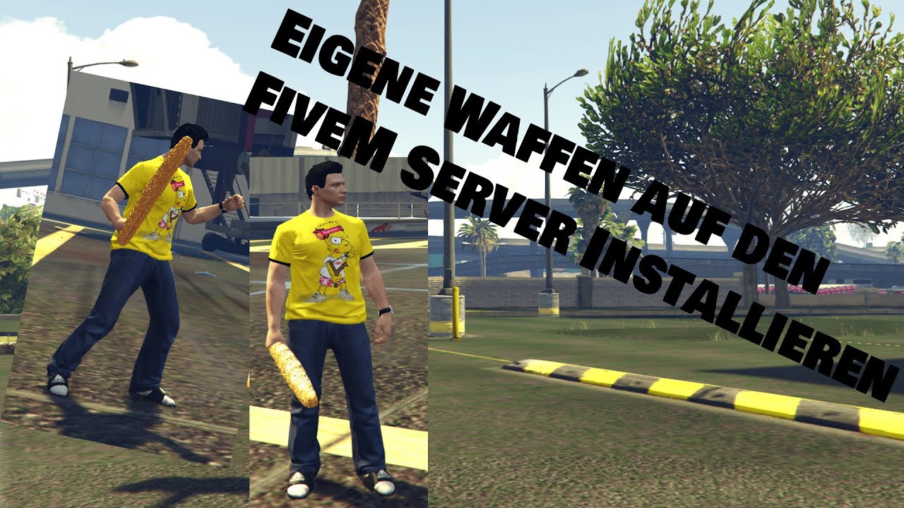 Custom Waffen auf euren Server hinzufügen | FiveM [ Tutorial | GERMAN ]