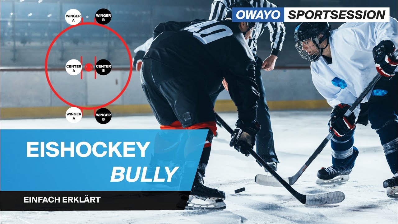 Eishockey Regeln: So funktioniert ein Bully (Face off) | owayo