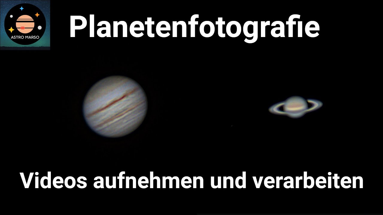 Planeten fotografieren 🪐 Tutorial mit Teleskop, ASIair und Astrokamera + Bildbearbeitung