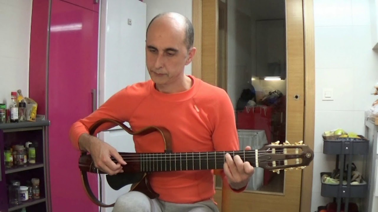 Feliz en tu d&iacute;a(free TAB) , Emilio Arag&oacute;n (Miliki), original y al estilo de Bach ,fingerstyle