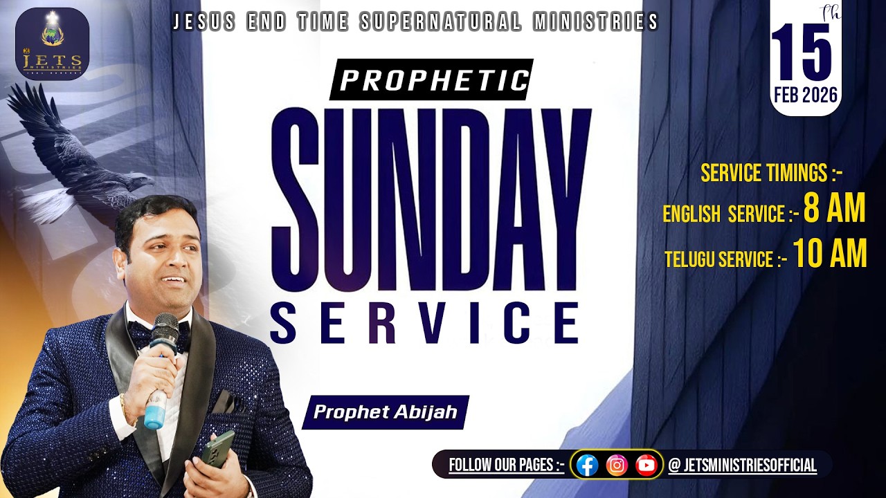 SUNDAY SERVICE ENGLISH |Prophet Abijah