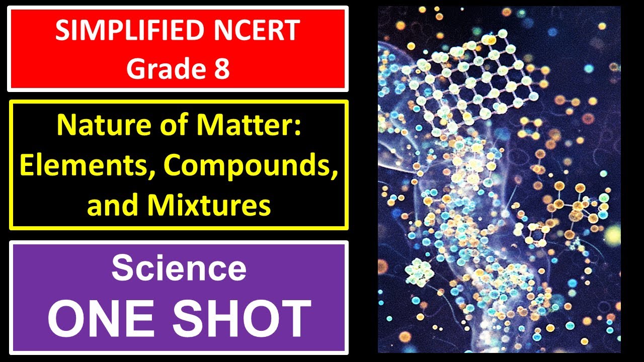Nature of Matter: Elements, Compounds, and Mixtures | ONE SHOT | Ch8 Class 8 NCERT Science