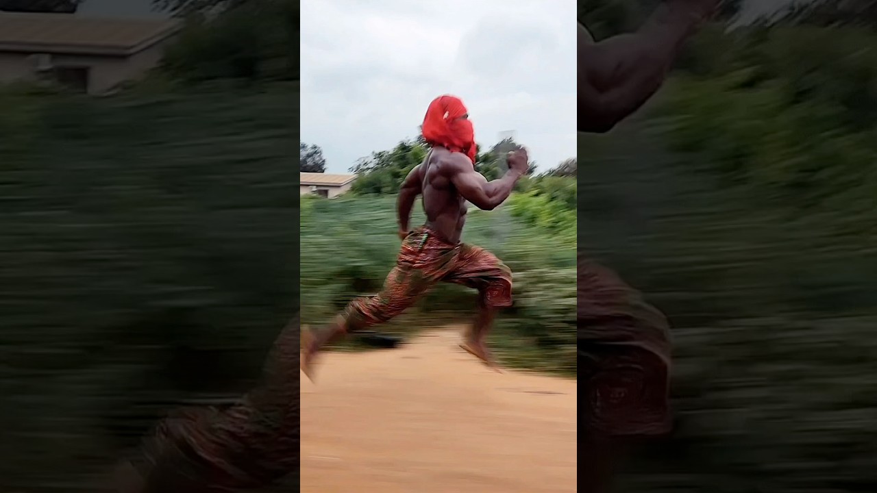 Too fast for your eyes 👀 Stay till the end! #shorts #africa #motivation