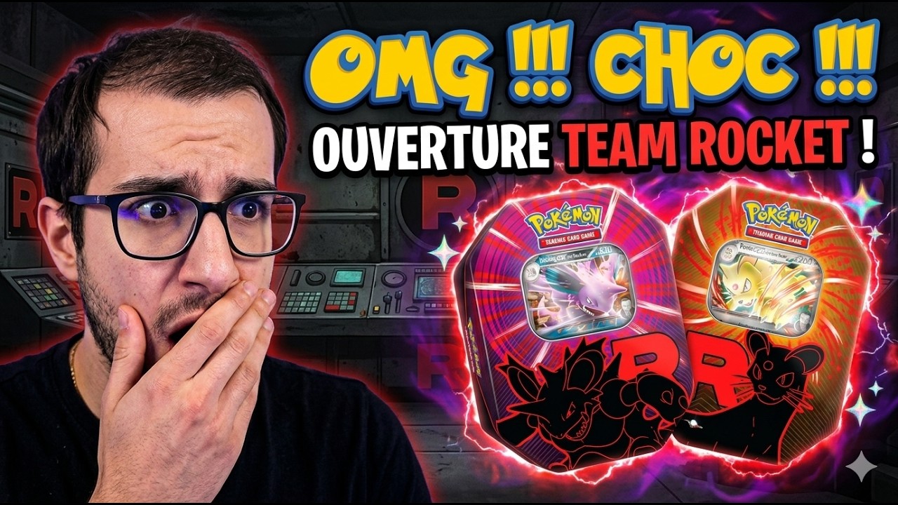 Ouverture de 2 POKEBOX TEAM ROCKET!! (Ca a hit de fou)