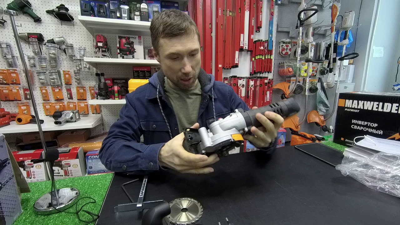 Пила аккумуляторная WORX SAW WX 527   распаковка