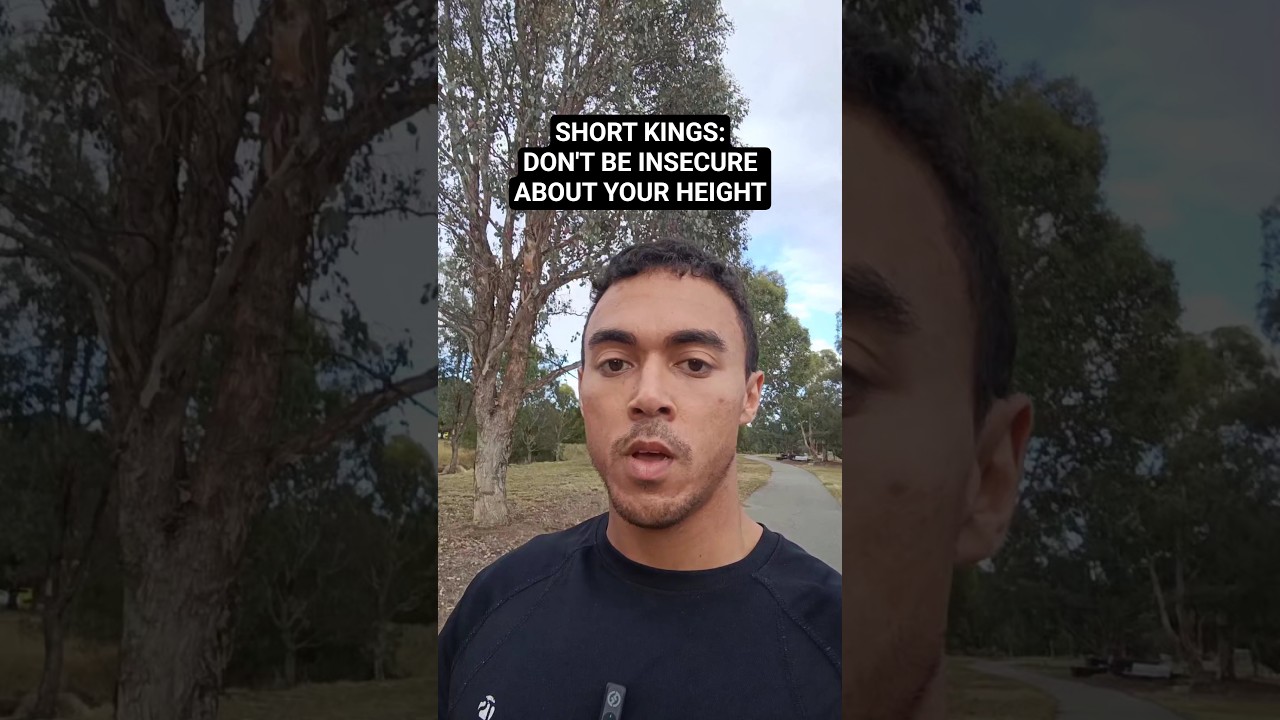 Don't be insecure about your height 👑💪🏼