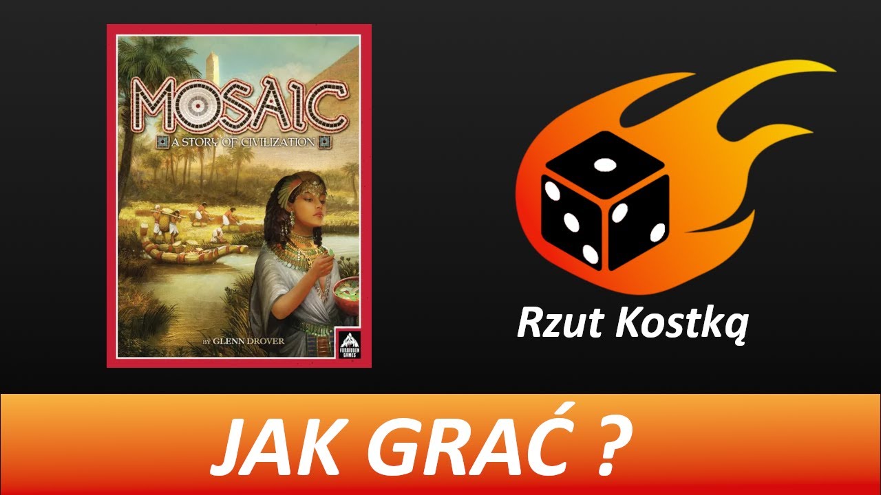 Mosaic: Historia Cywilizacji |Jak Grać? | Wideo instrukcja|