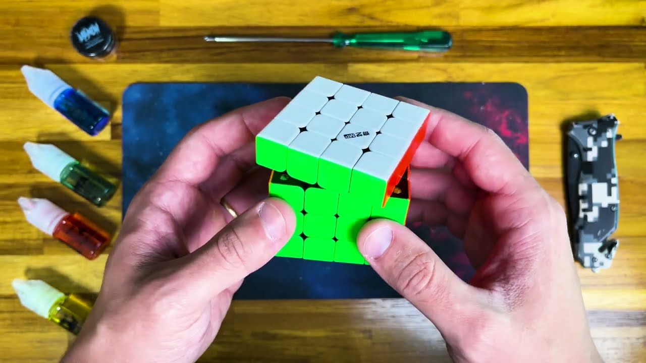 COMO LUBRIFICAR CUBO MÁGICO 4X4X4 PROFISSIONALMENTE