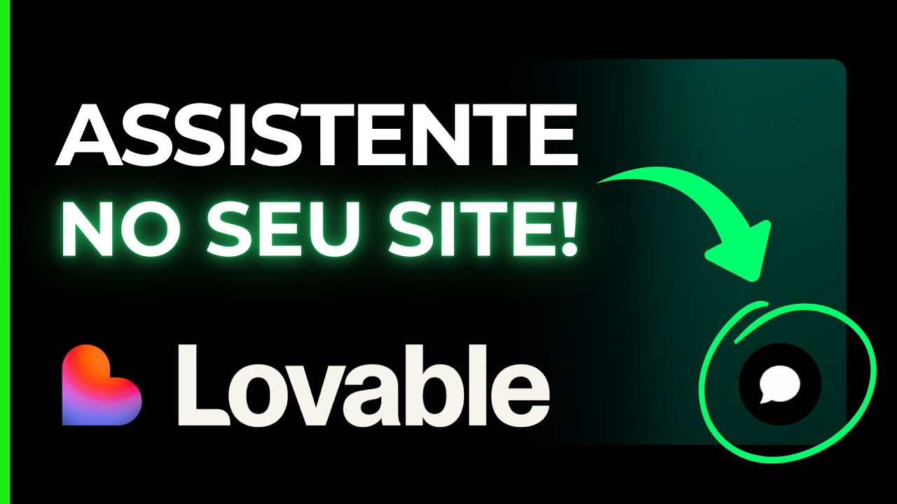 Um ASSISTENTE de SITE no LOVABLE! ( USE ISSO! )