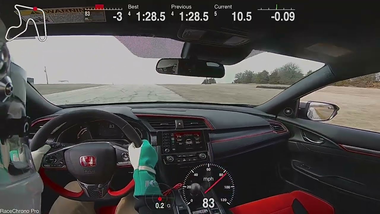 Honda Civic Type R | FK8 | Hallett Motor Racing Circuit | 1:28.21
