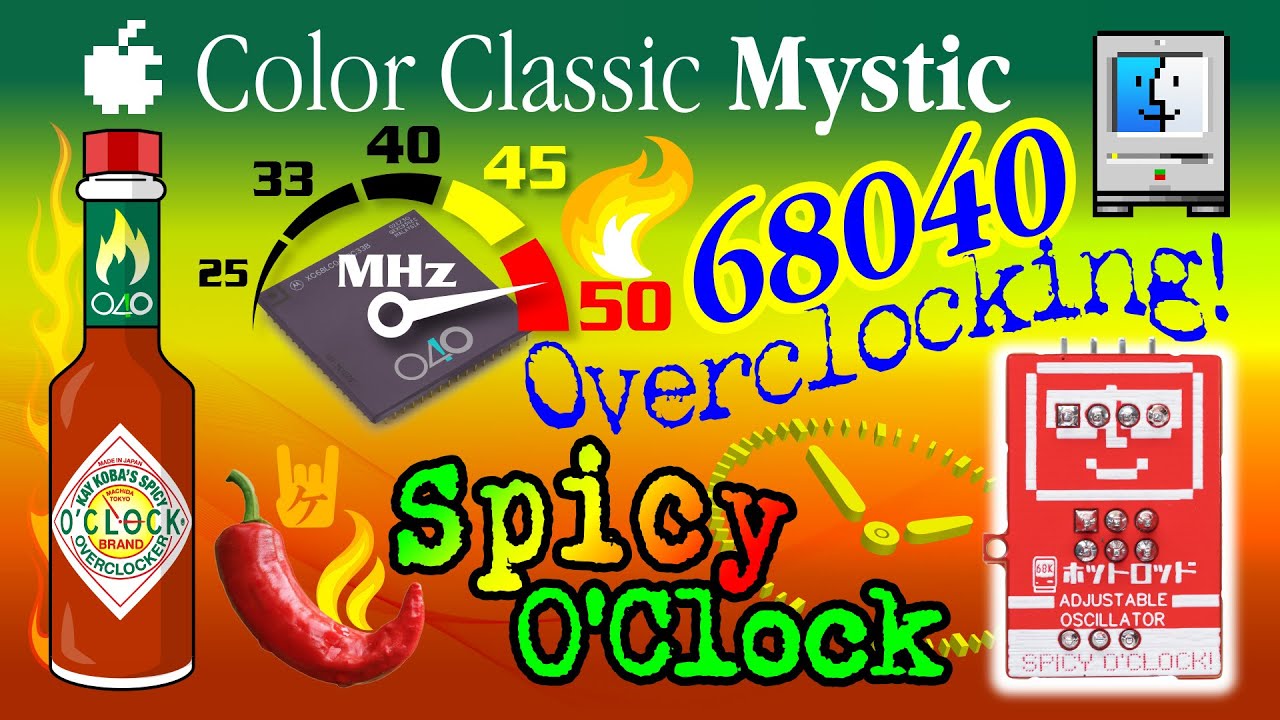 Spicy O'Clock: Podkręcanie Macintosha 68040 [1 z 2]