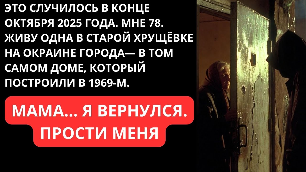 42 ГОДА БЕЗ СЫНА. А ПОТОМ ОН ВЕРНУЛСЯ… ЧТОБЫ УМЕРЕТЬ