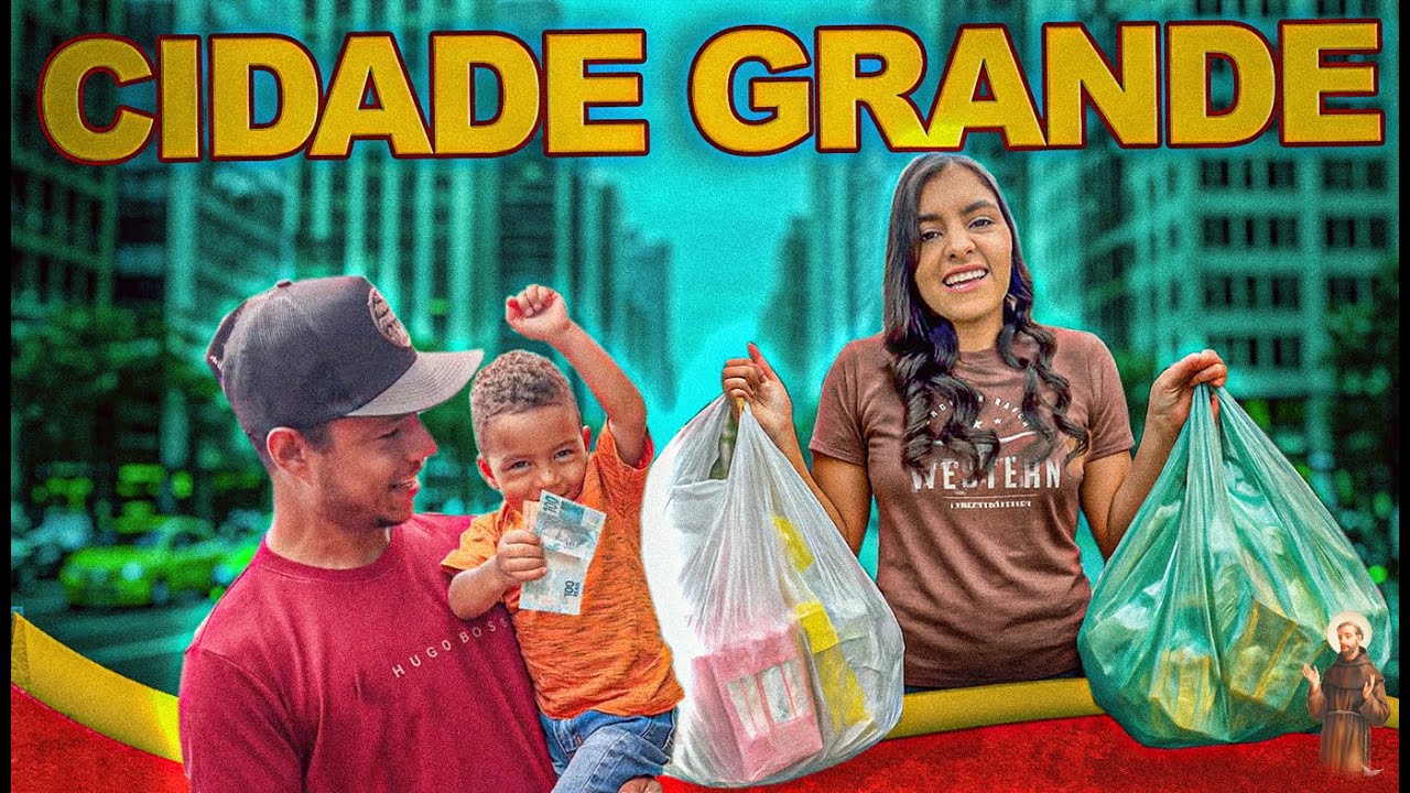 Compras para casa nova na cidade Grande