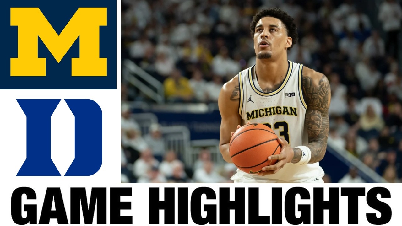 #1 Michigan vs #3 Duke Highlights | Men's Basketball | College Basketball 2026