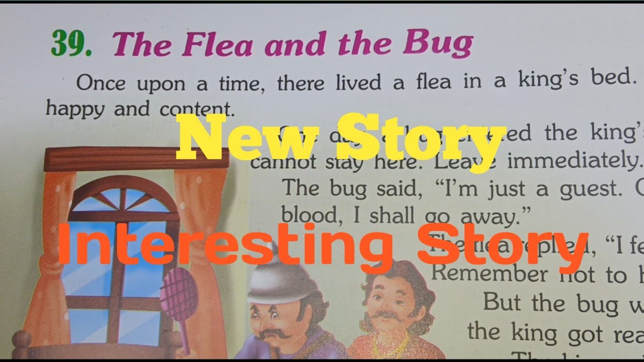 The Flea and the Bug 🐛. #englishstory,Ab hua seekhna aur bhi aasan 💯 %.