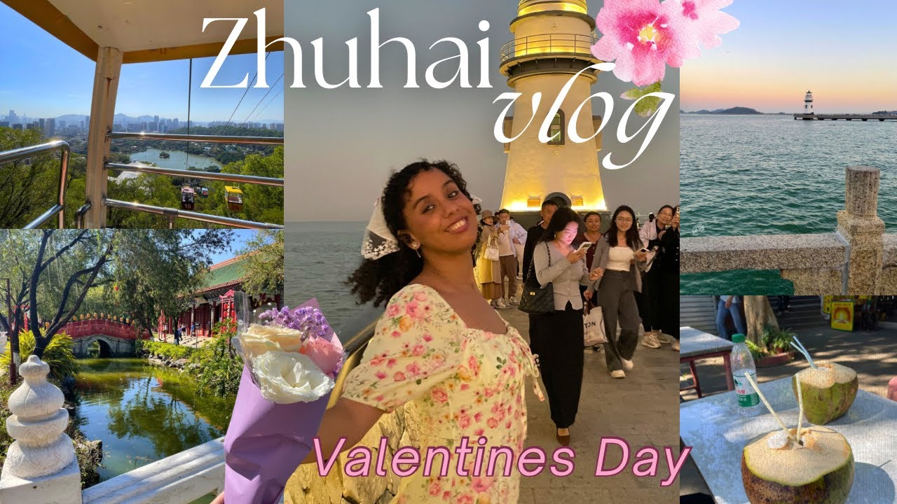 Zhuhai vlog: Valentine’s Day, Cable car, beach