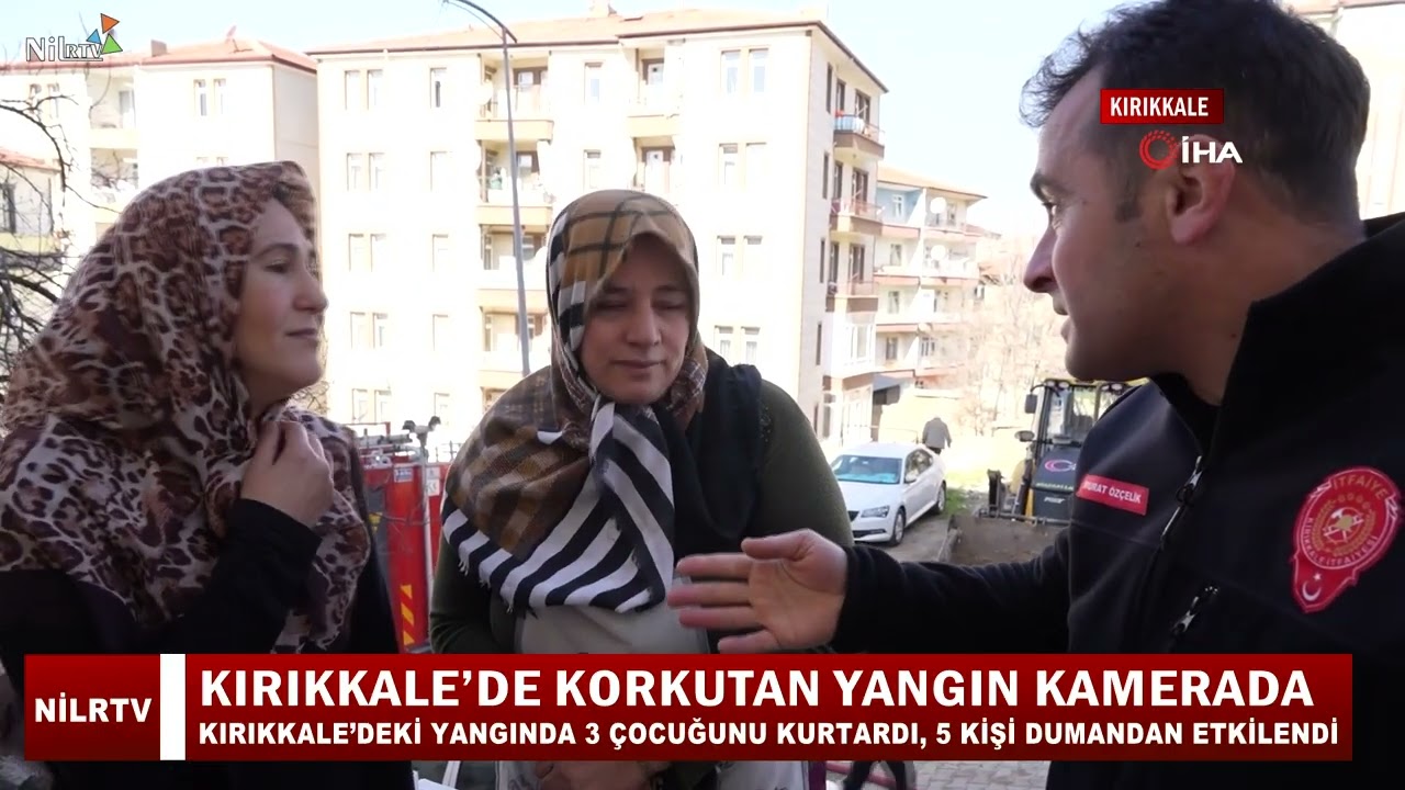 Kırıkkale'de Annelerin Fedakarlığı | Yanan Eve Yeniden Girdi