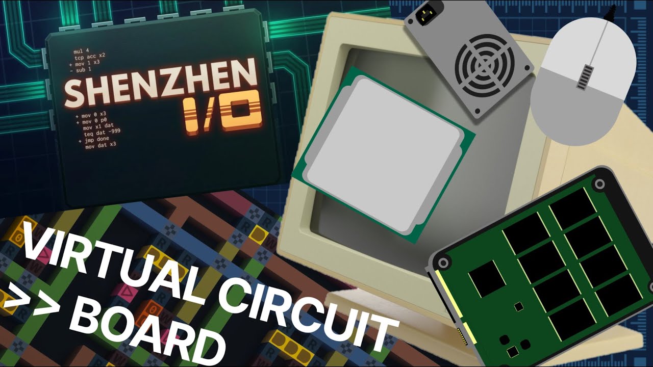 ОБЗОР и СРАВНЕНИЕ Симуляторов ЭЛЕКТРОНИКИ | Shenzhen IO vs Virtual Circuit Board vs DIGITAL UNBOXED