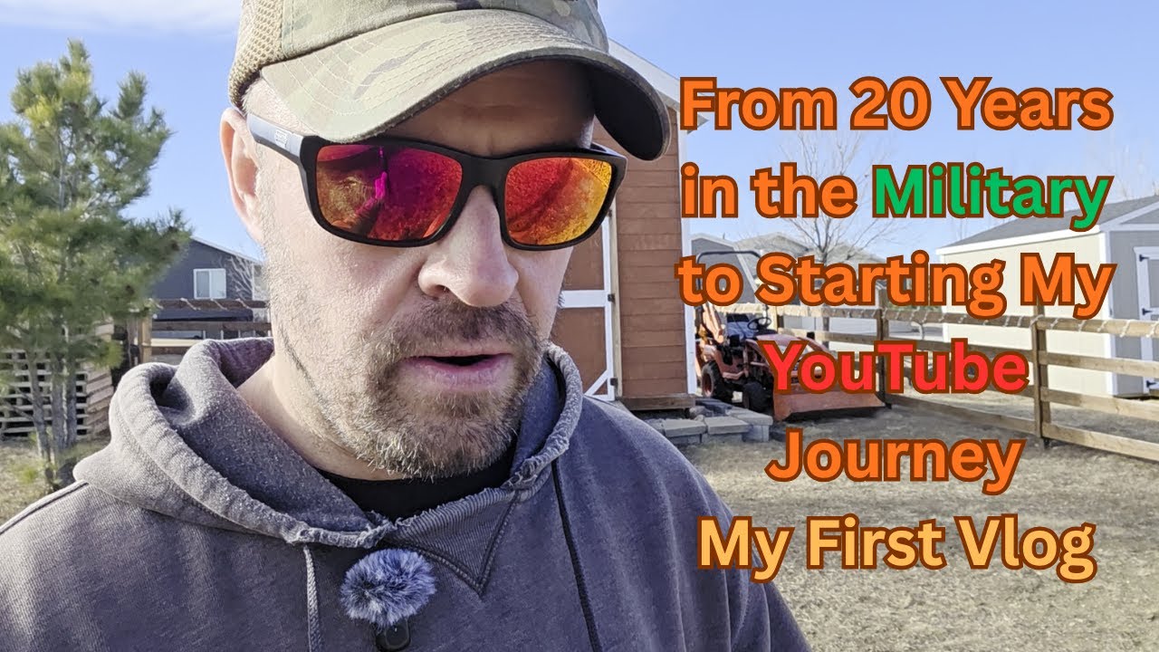 From 20 Years in the Military to Launching My YouTube Journey: My First Vlog