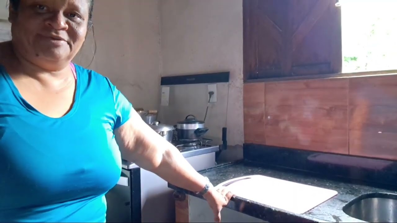 Um  dia  de limpeza e  almoço c/amor!