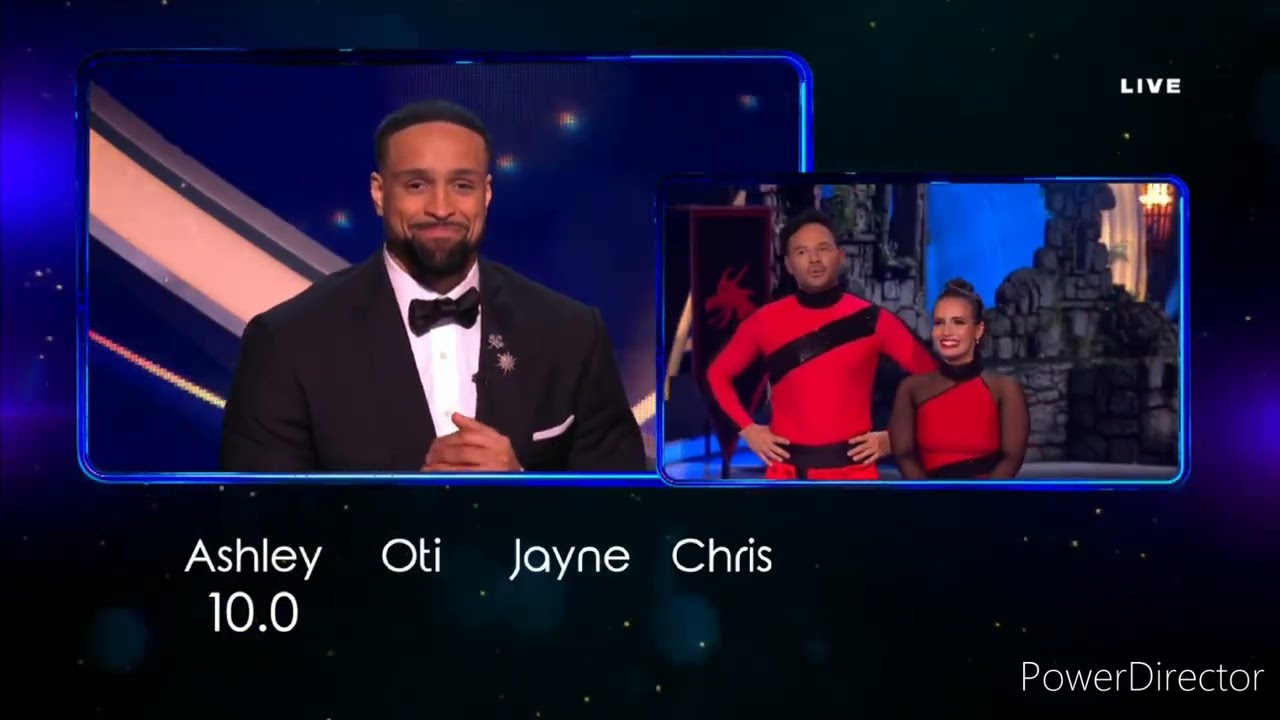 Ryan Thomas and Amani Fancy skating in Dancing On Ice (Final) (Showcase) (10/3/24)