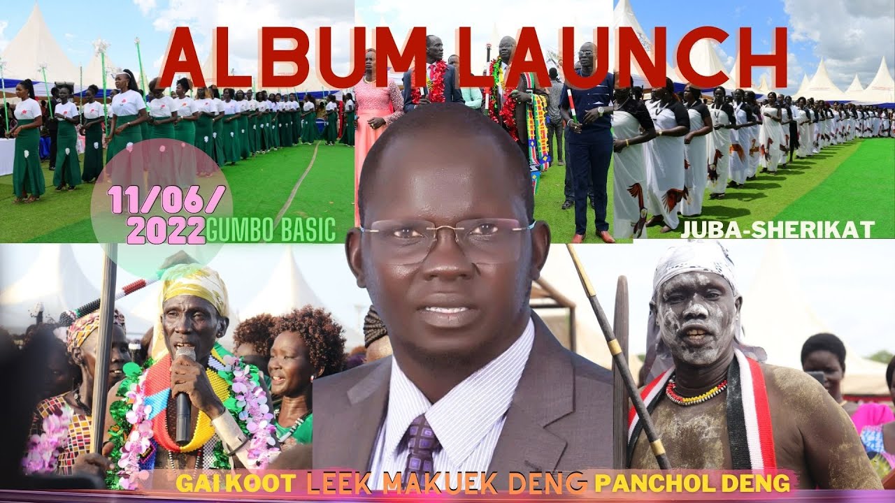 Leek Makuek Deng aka Leek Manyangdit, Wen Akut Keth e Deng, Album Launch at Gumbo Basic on 11/06/22.