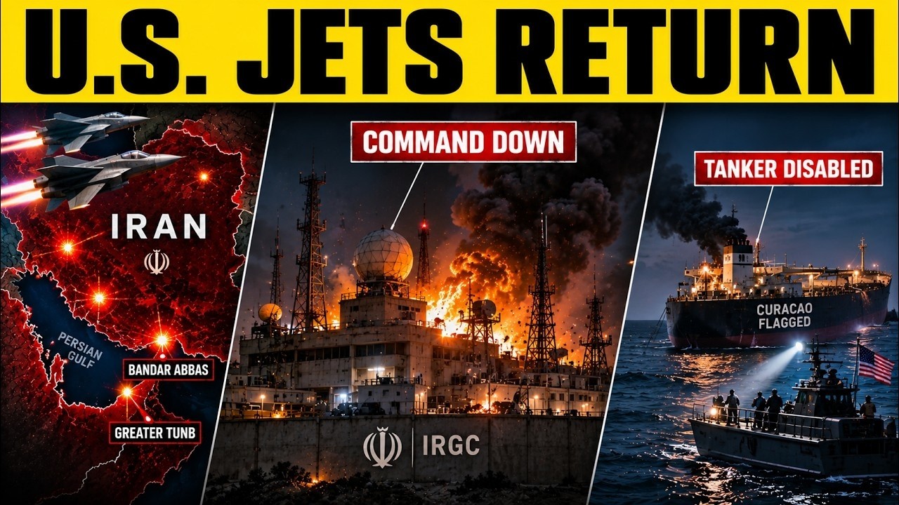 U.S. Strikes HAMMER Iran's IRGC Command Centers