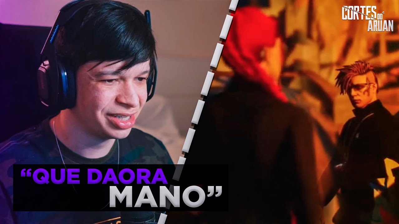 ARUAN REAGE A MAJOR DIANA AGORA ESTÁ NA FRANÇA! - Cortes do Aruan