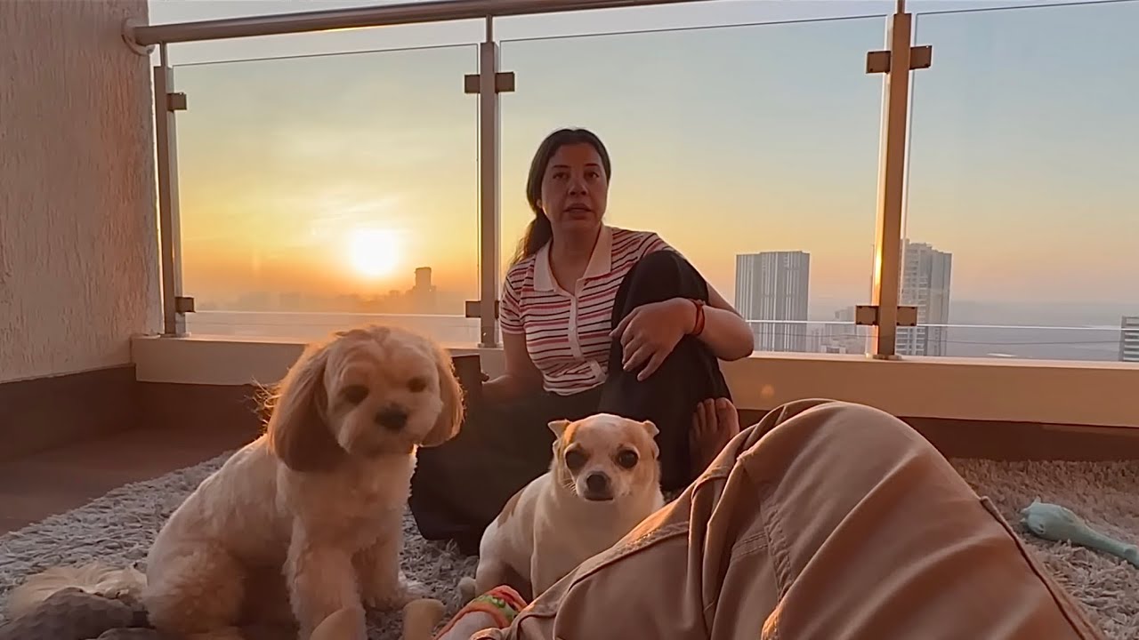 BALCONY KO SUNSET POINT BANA DIYA❤️