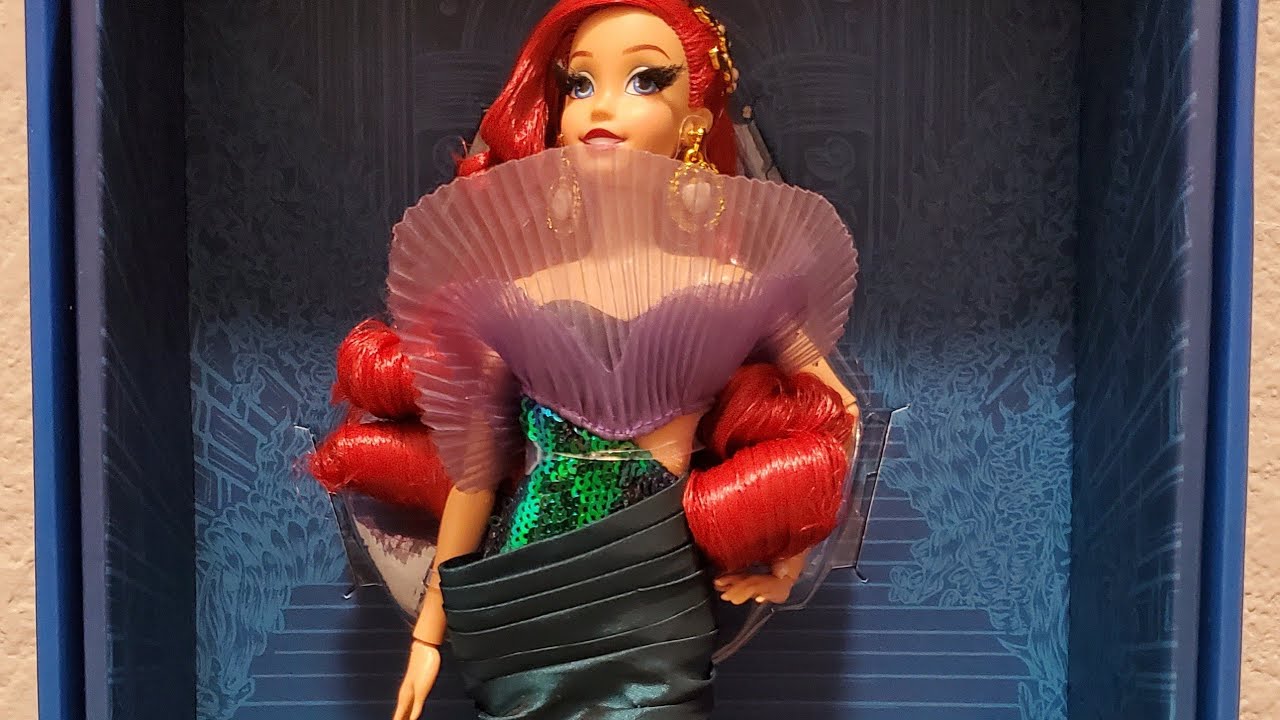 Disney Enchanted Elegance Collection Ariel Doll!
