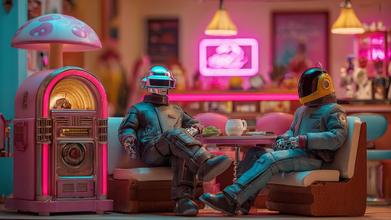 PSYCHEDELIC SUNSET ZERO GRAVITY 📡🤖 | Chill Electro-Funk x Neo Soul x Lofi Playlist | Daft