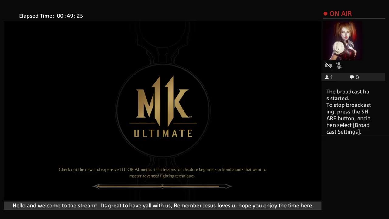 Mortal kombat 11 Live Stream Come Join !
