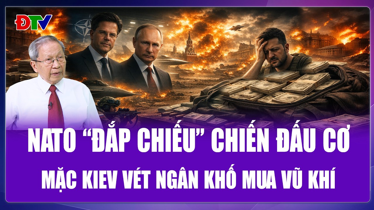 QUỐC TẾ 24H: NATO ôm chặt L-159, bỏ mặc Ukraine vét cạn ví mua linh kiện Mỹ cứu Không quân