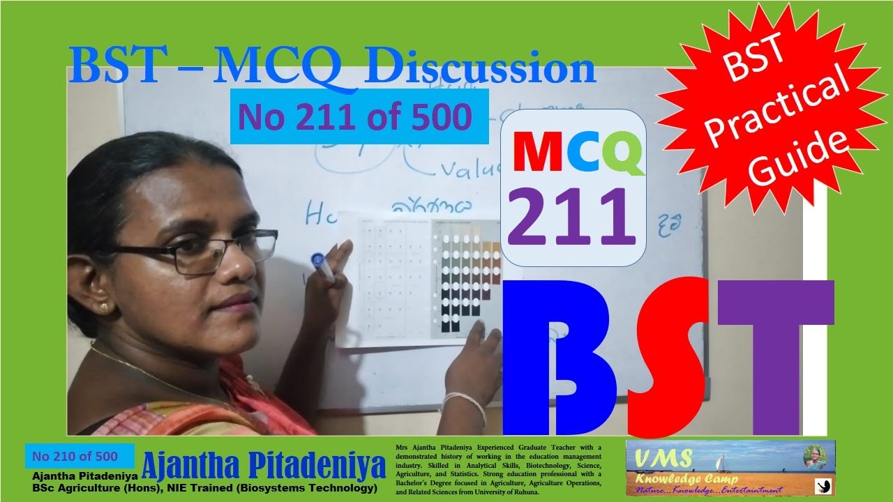 BST Practical MCQ 211 | BST MCQ Discussion | Question No 211 of 500 | Biosystems Technology