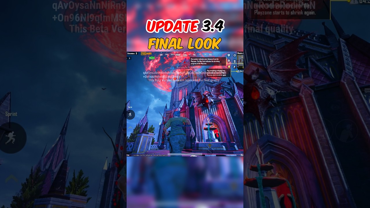 UPDATE 3.4 | Final Look 🔥 #pubg #pubgmobile #bgmi #newupdate #ceitogaming