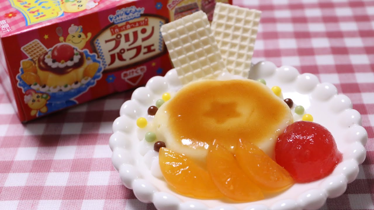 New! Kracie Popin'Cookin' DIY Candy Pudding Parfait Kit