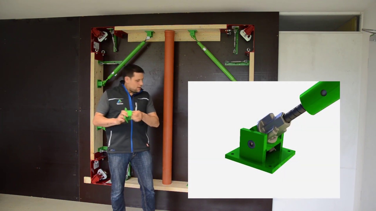 Different versions of the window formwork