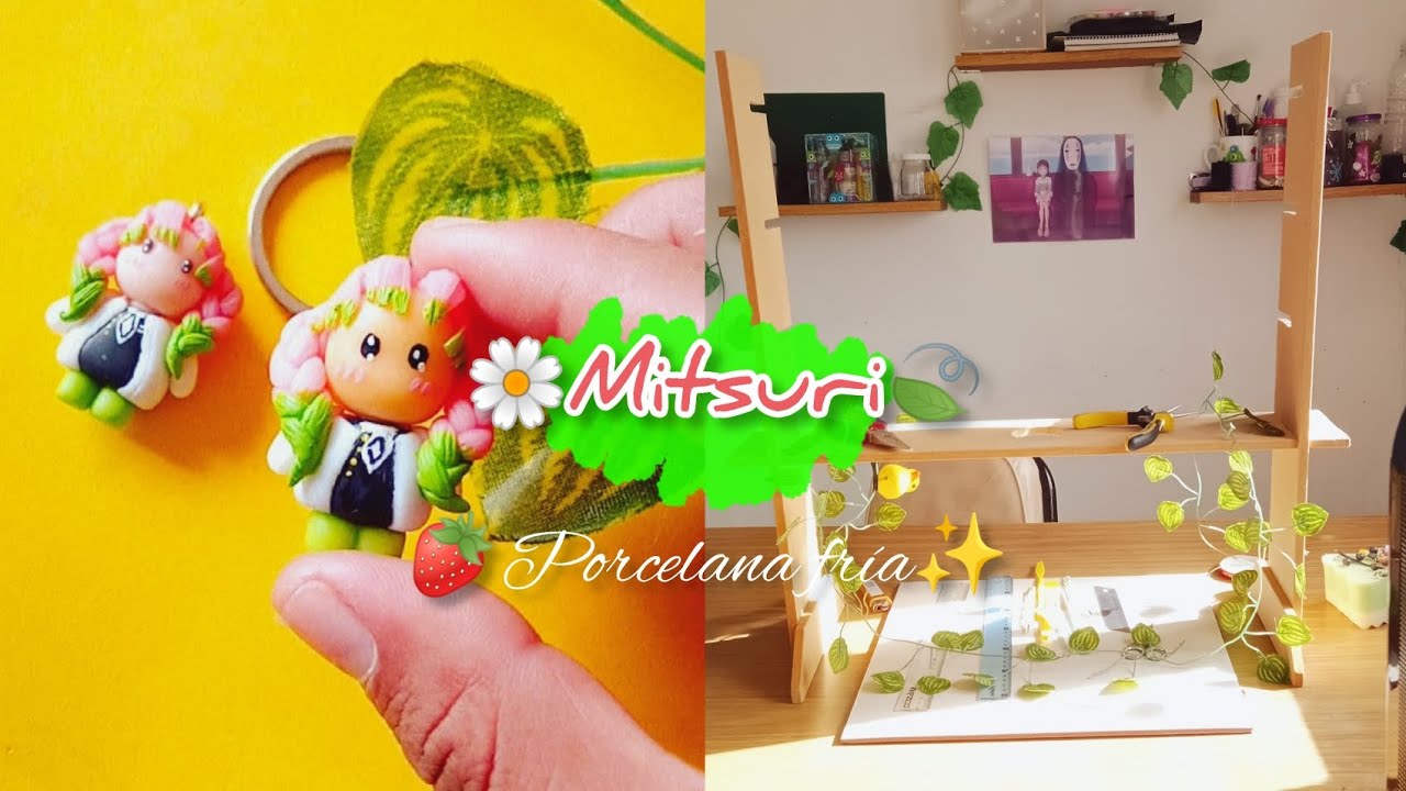 🍃miniatura de Mitsuri 🌼 (porcelana fría)🌱